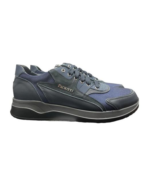 Cesare Paciotti Blue Sneakers for men