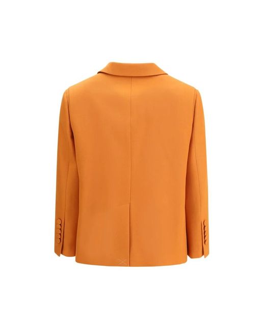 Fendi Orange Blazers