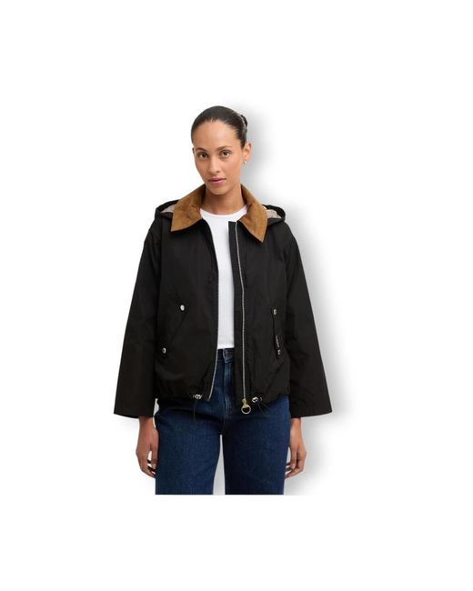 Barbour Black Weaver Showerproof Jacke