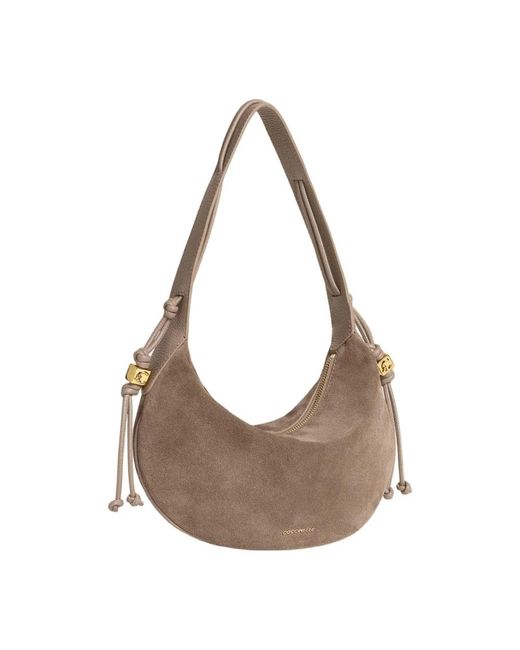 Coccinelle Gray Shoulder Bags