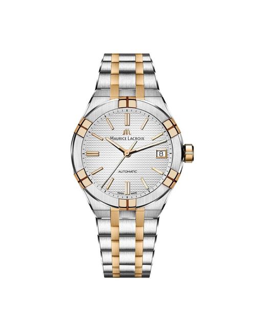 Maurice Lacroix Aikon Automatic Date 39Mm in het Metallic voor heren