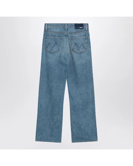 Mother Blue Jeans The Dodger Sneak Washed