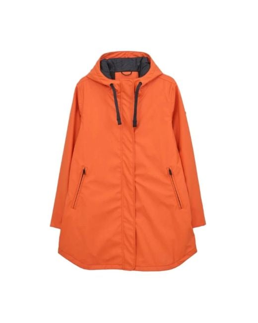 Rain Jackets Tanta de color Orange