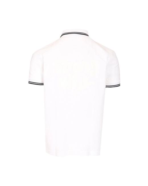 Comme des Garçons Strong Will Polo in het White voor heren