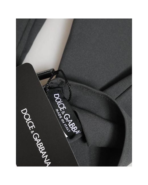 Dolce & Gabbana Gray Gloves for men