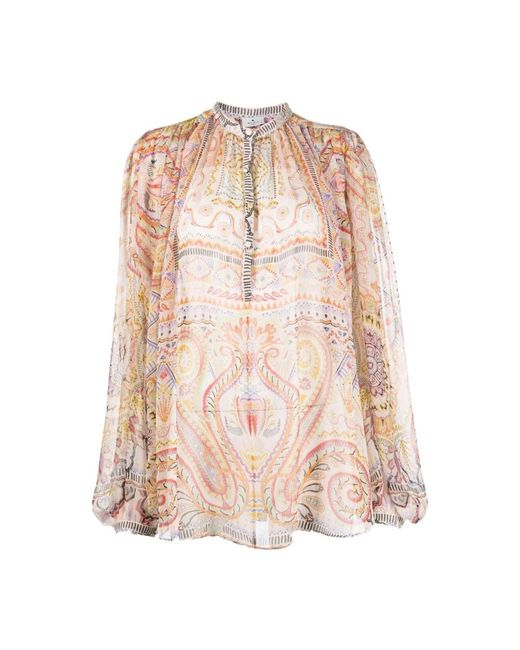 Etro Pink Blouses