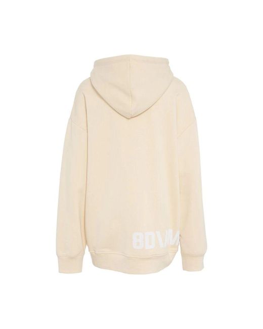 Ottod'Ame Natural R oversized hoodie mit reißverschluss