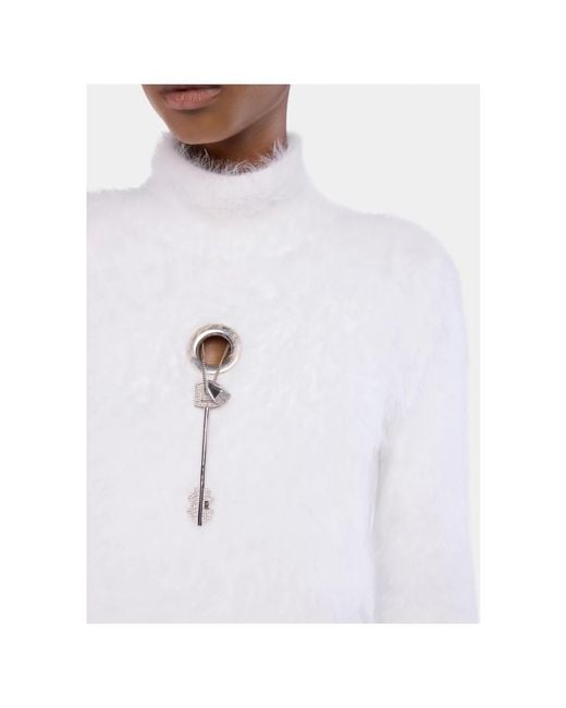 Turtlenecks Rabanne de color White