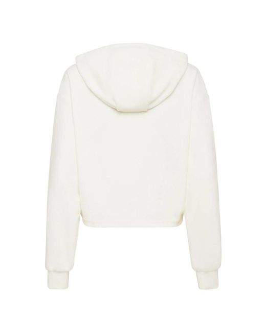 Philipp Plein Fitness ,Katoen Hoodie Sweatshirt in het White