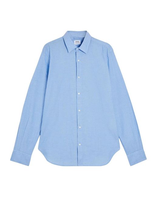 Aspesi Blue Casual Shirts for men
