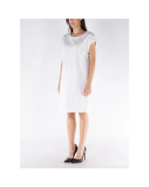 Liu Jo White Short Dresses
