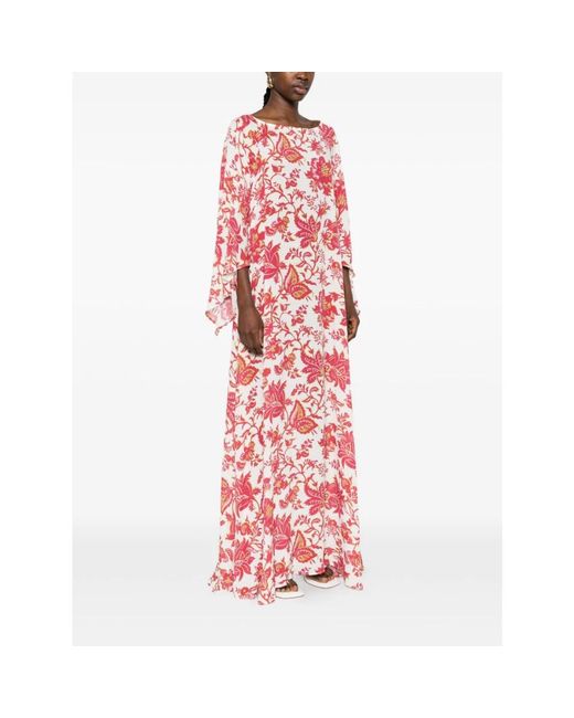 Etro Red Shift Dress
