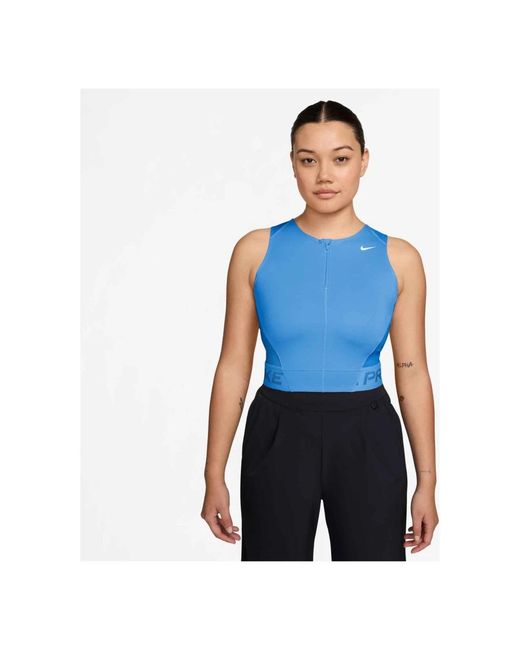 Nike Training Tank Top in het Blue