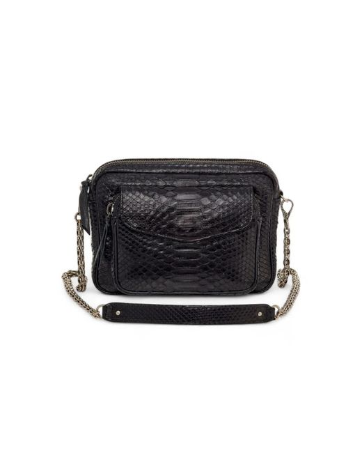 Claris Virot Cross Body Bags in het Black