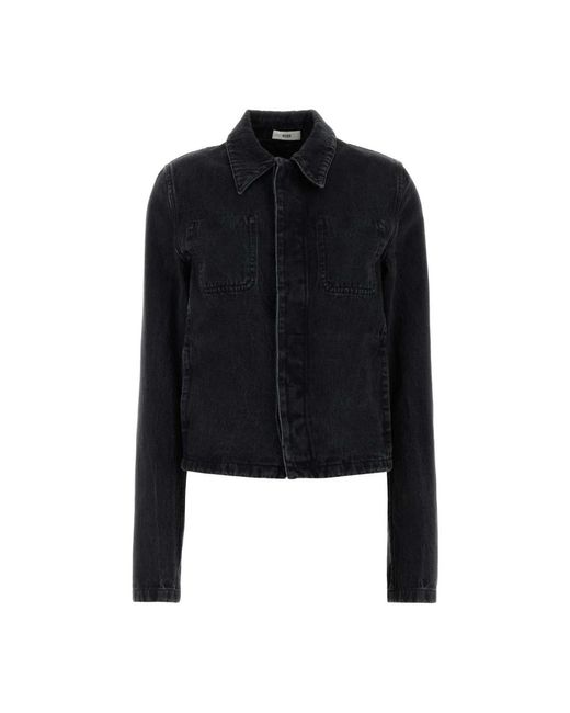 Rier Jassen ,Zwart ,Denim Dnm 26 Denim Jacket in het Black