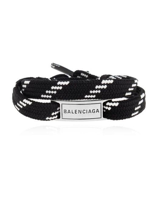バレンシアガ CYCLE BRACELET 黒 BALENCIAGA Cycle Bracelet Bangle Black Men's 469170 | eBay