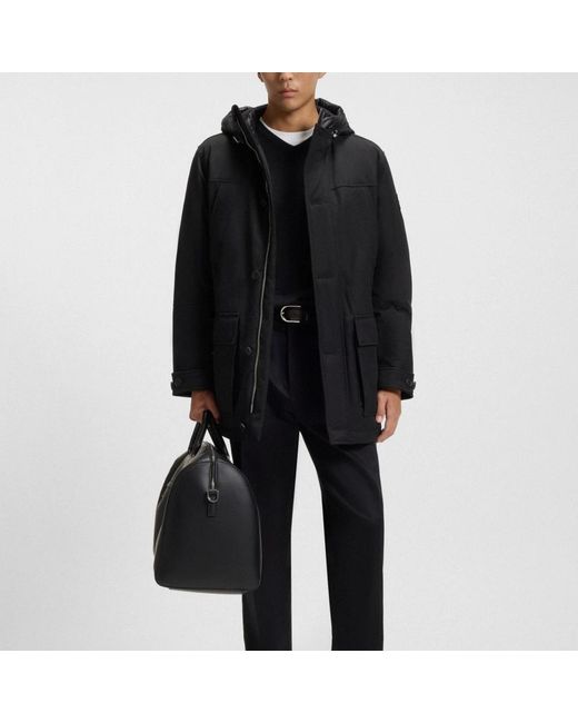 HUGO Parka in het Black voor heren