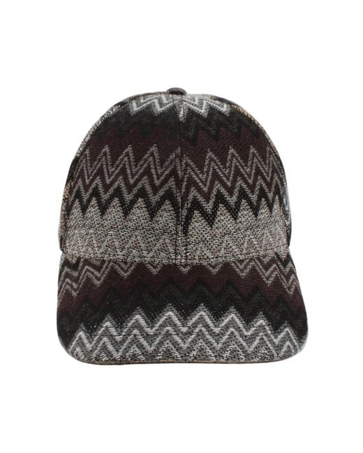 Missoni Gray Caps for men