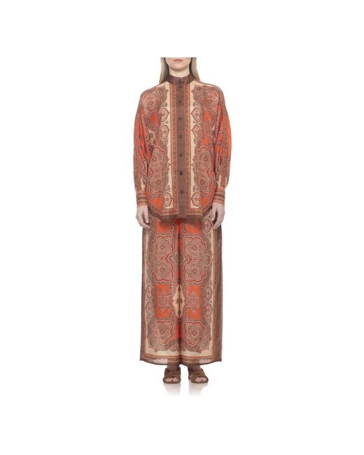 Zimmermann Orange Shirts
