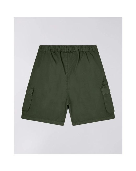 Casual Shorts Edwin de hombre de color Green