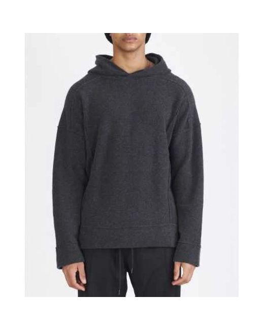 Isabel Benenato Gray Hoodies for men