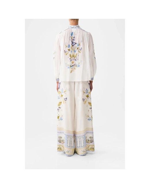 Blouses Camilla de color Blue