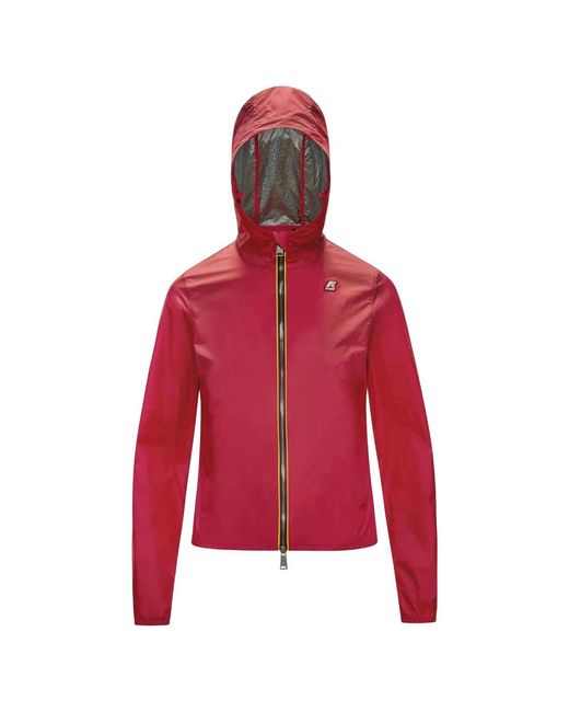 Light Jackets K-Way de color Red