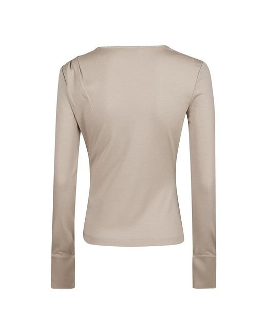 Blouses Max Mara de color Natural