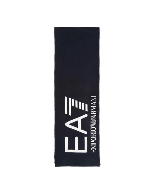 EA7 Blue Winter Scarves