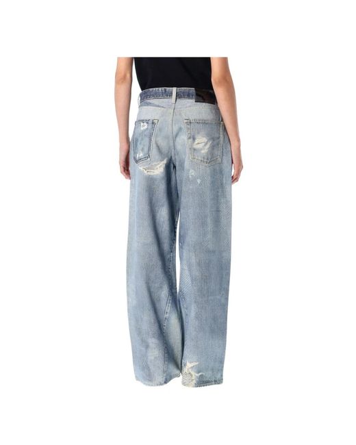 Our Legacy Blue Wide Jeans