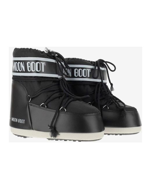 Moon Boot Black Winter Boots for men