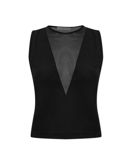 IRO Black Dallya Top