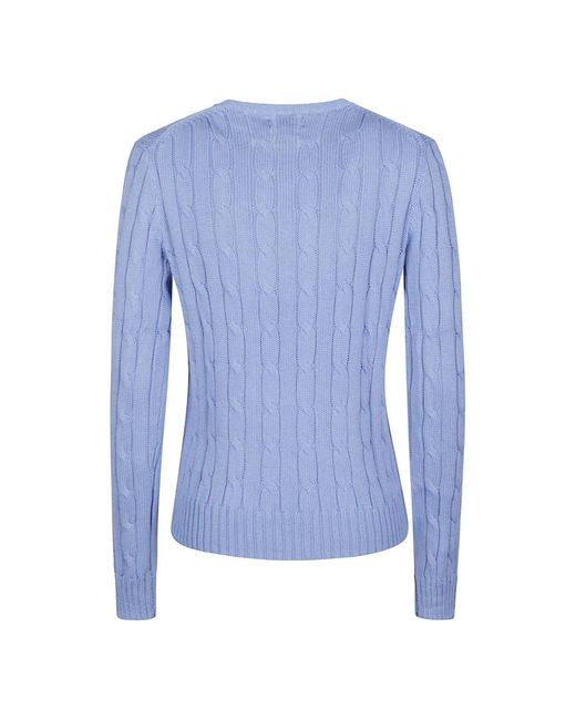 Polo Ralph Lauren Blue Round-Neck Knitwear