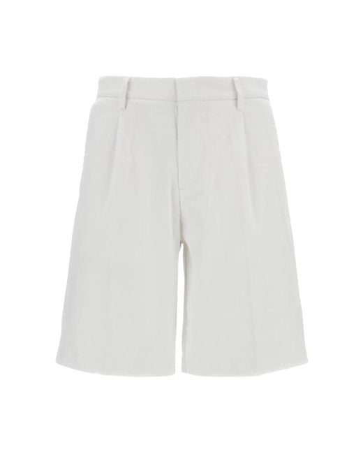 K-Way White Casual Shorts for men