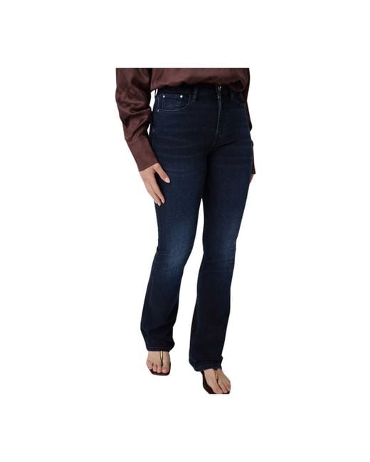 Flared Jeans Guess de color Blue