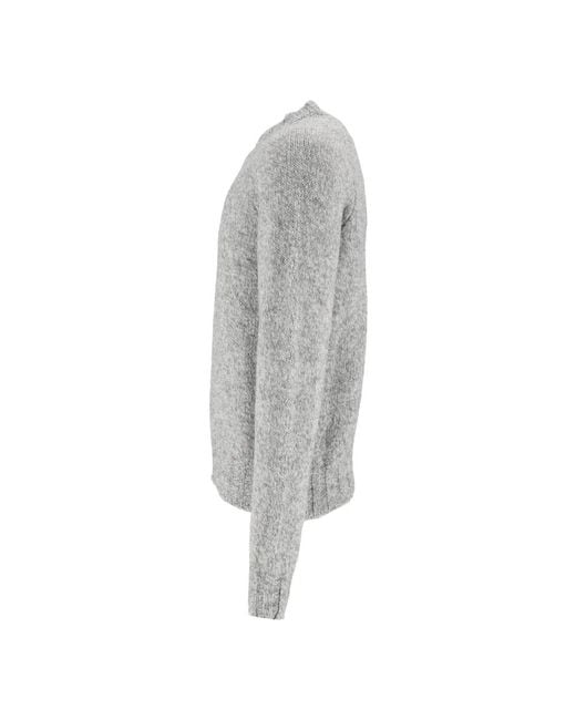 Ballantyne Gray Round-Neck Knitwear for men