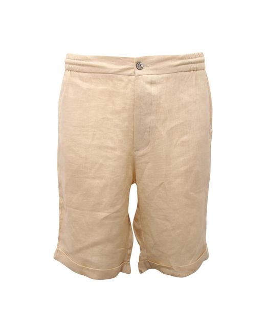 Alpha Studio Natural Casual Shorts for men