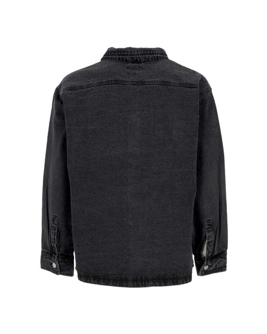 Obey Denim Jackets in het Black voor heren