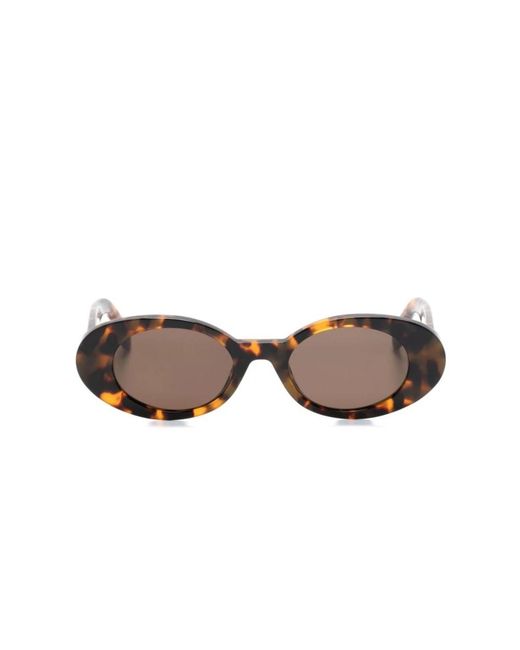 Palm Angels Brown Sunglasses