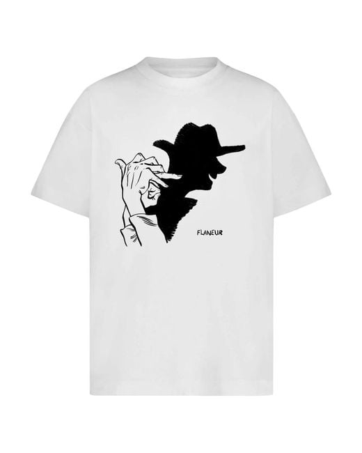 T-Shirts flâneur pour homme en coloris White