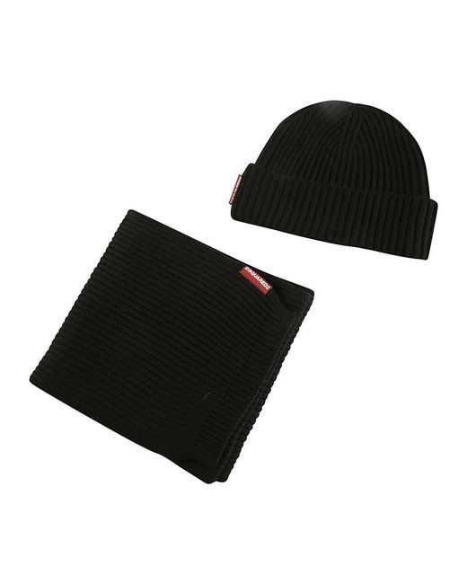 DSquared² Hoeden in het Black voor heren