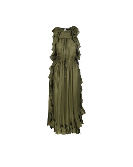 Zimmermann Green Maxi Dresses