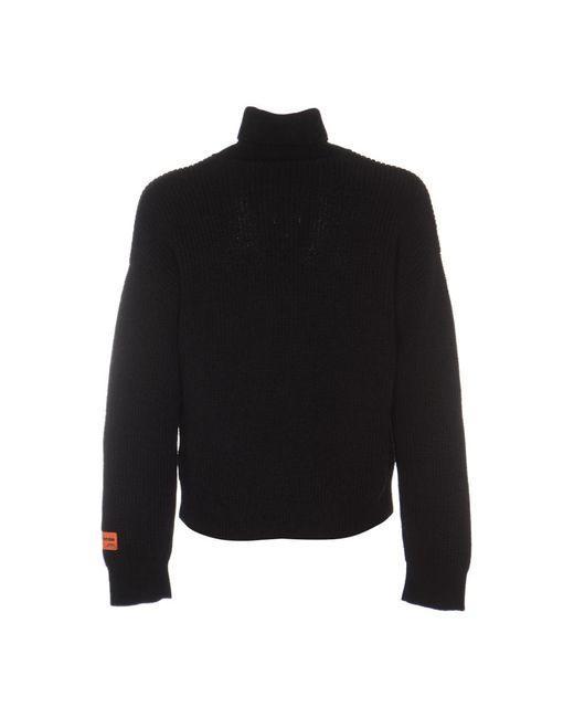 Heron Preston Black Turtlenecks for men