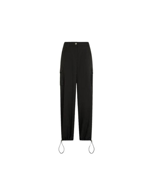 Liu Jo Black Straight Trousers