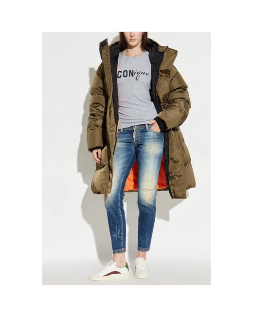 DSquared² Down Coats in het Green