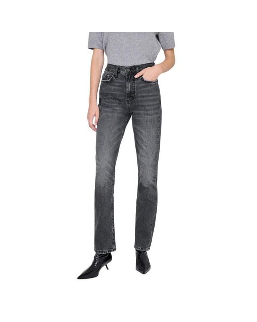 Anine Bing Blue Slim-Fit Jeans