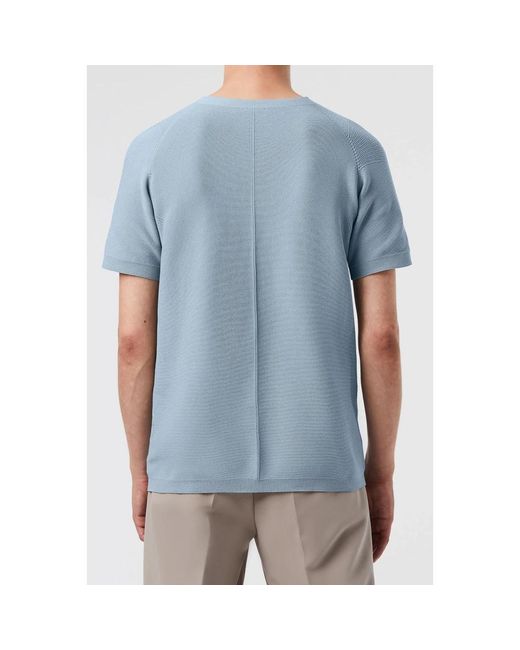 ALPHATAURI Blue T-Shirts for men
