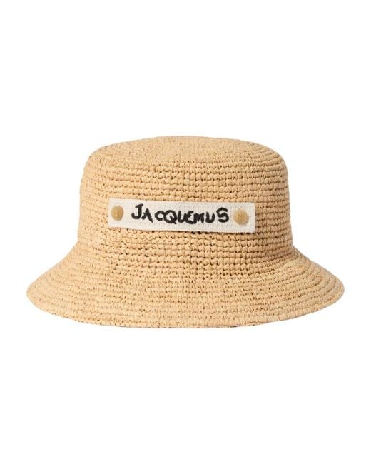 Jacquemus Natural Hats