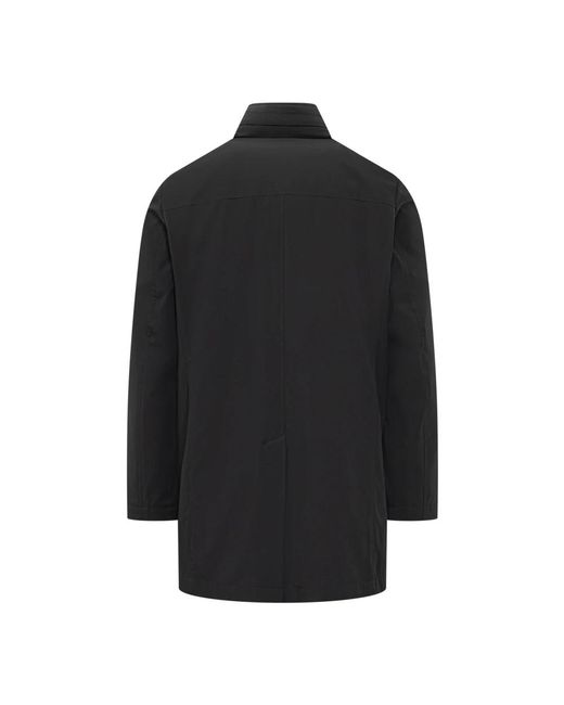 Moorer Jacket Met Knoopsluiting in het Black voor heren
