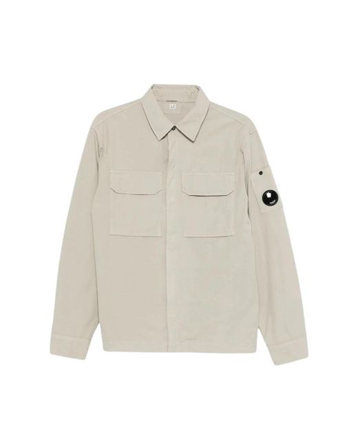 C P Company White Light Jackets for men